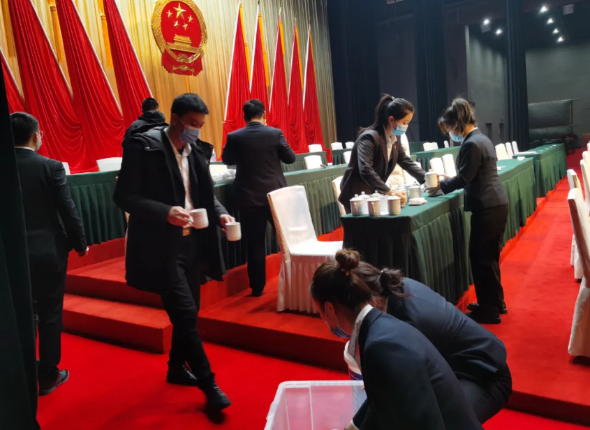 月博集团成功保障市政协十五届一次会议市人大十七届一次会议圆满召开