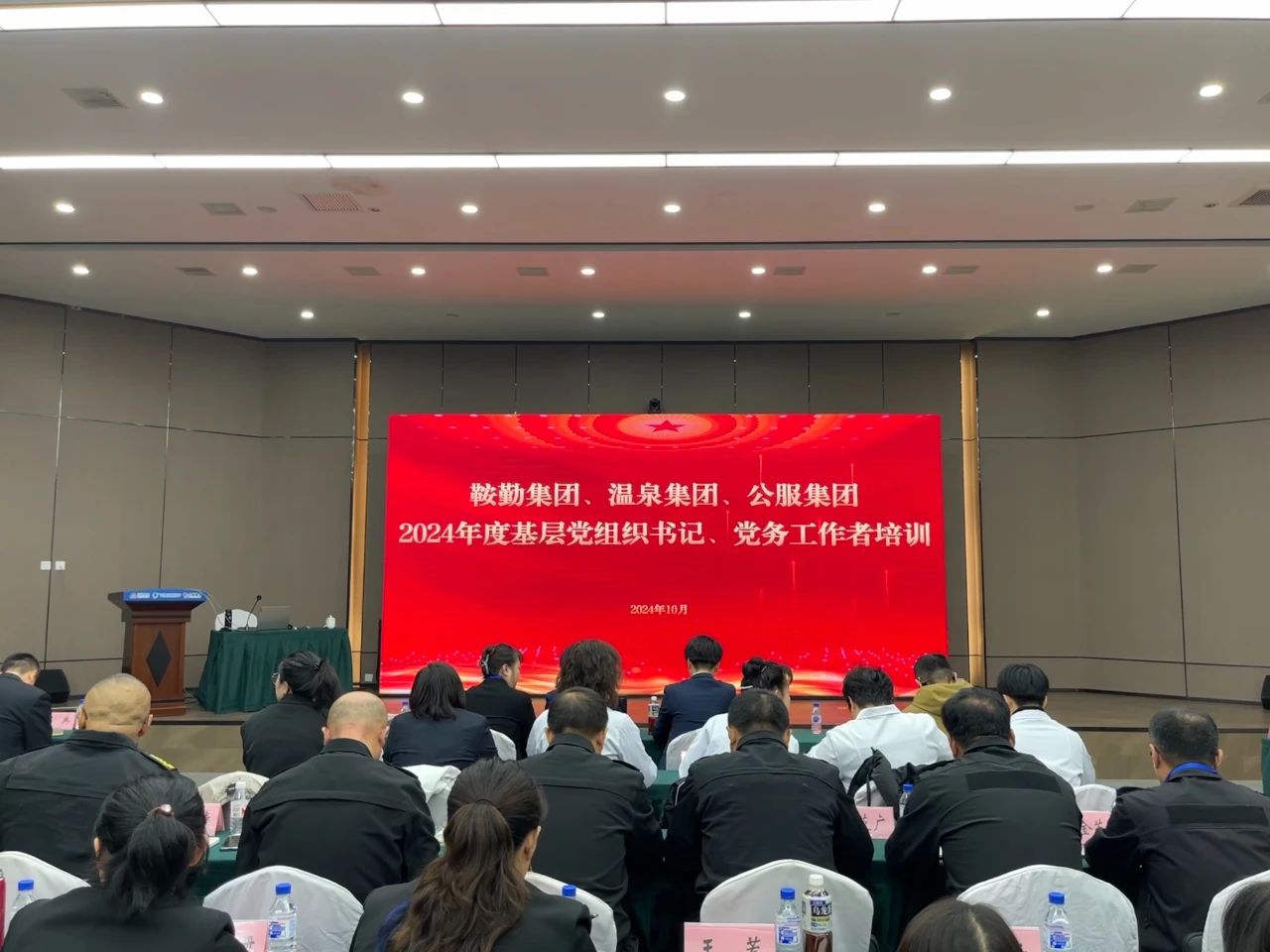 强基蓄力提本领 力学笃行促发展 ——月博集团、温泉集团、公服集团2024年度党务